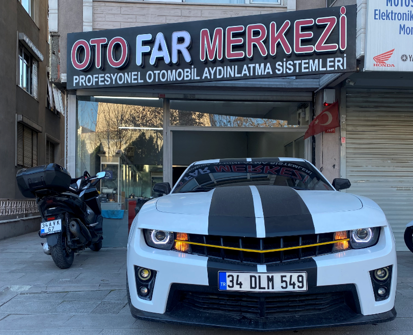 Chevrolet Camaro Bi-Led & Angel Montajı